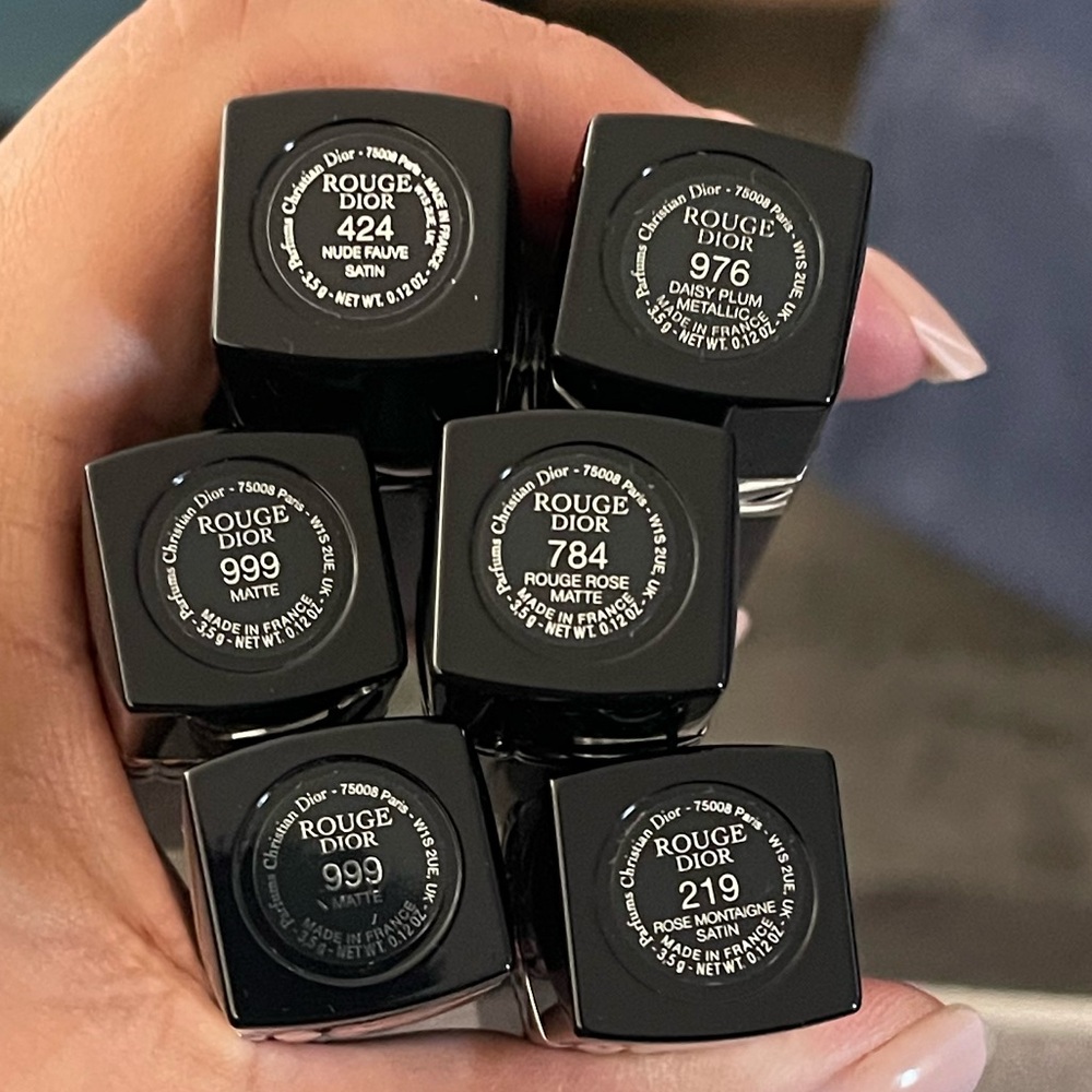 ROUGE DIOR LIPSTICK - 784 ROUGE ROSE MATTE - Picture 8 of 9
